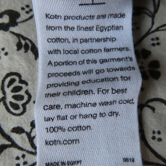 KOTN Men's Unisex XXS Crew Neck Sweatshirt 100% Egyptian Cotton the real real - Picture 5 of 5